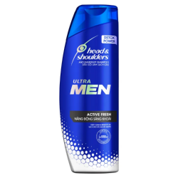 HEAD & SHOULDERS MEN SHAMPOO ACTIVE FRESH 315ML HEAD & SHOULDERS MEN SHAMPOO ACTIVE FRESH 315ML