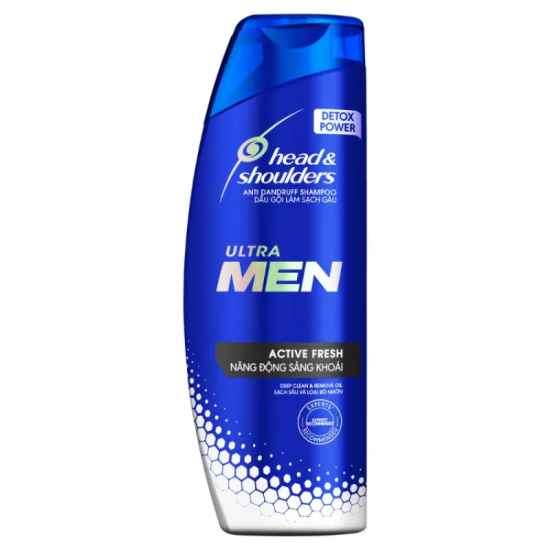 HEAD & SHOULDERS MEN SHAMPOO ACTIVE FRESH 315ML