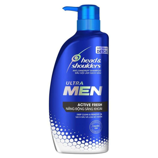 HEAD & SHOULDERS MEN SHAMPOO ACTIVE FRESH 650ML