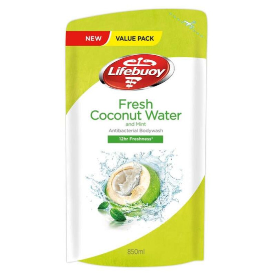 LIFEBUOY BODY WASH (REFILL) COCONUT 850ML