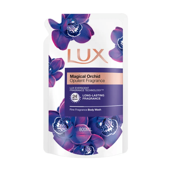 LUX BODY WASH MAGICAL ORCHID 800ML