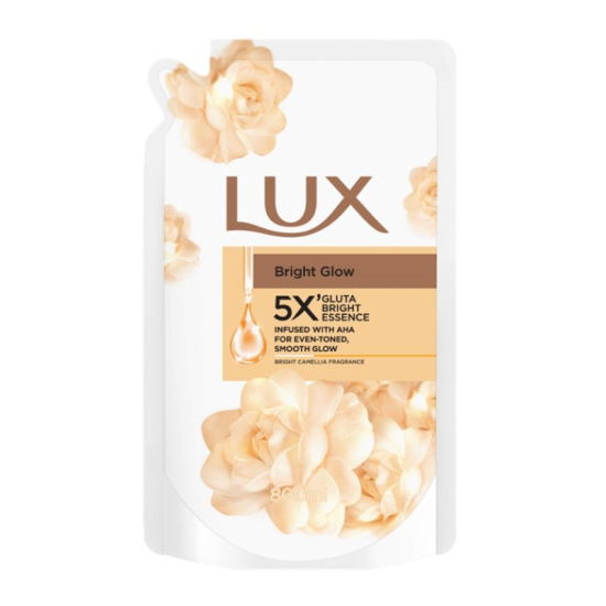 LUX BODYWASH (REFILL) BRIGHT GLOW 800ML