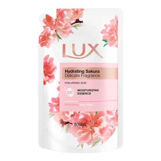 LUX BODY WASH HYDRATING SAKURA 800ML