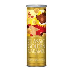 OMYPOP POPCORN GOLDEN CARAMEL 70GM OMYPOP POPCORN GOLDEN CARAMEL 70GM