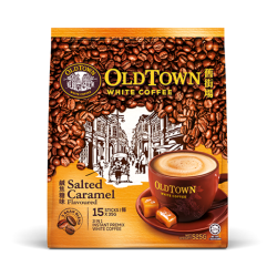 OLD TOWN SALTED CARAMEL WHITE COFFEE 35GM*15