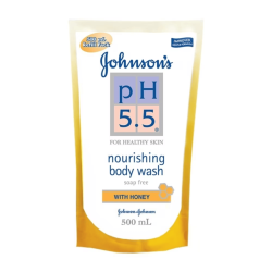 JOHNSON 'S PH 5.5 BODY WASH HONEY 500ML JOHNSON 'S PH 5.5 BODY WASH HONEY 500ML