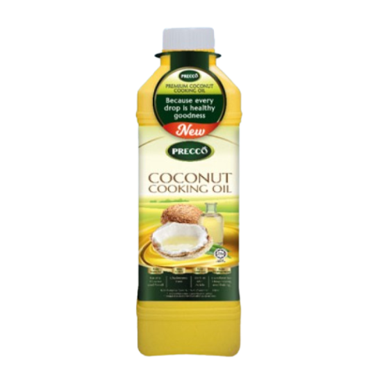 PRECCO PREMIUM COCONUT COOKING OIL 1L