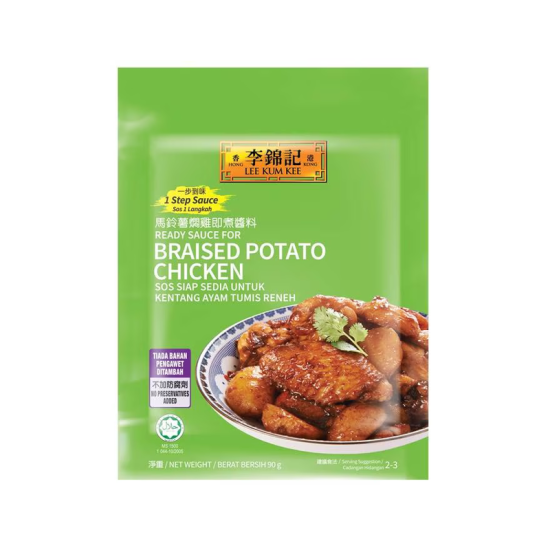 LEE KUM KEE BRAISED POTATO CHICKEN 90G