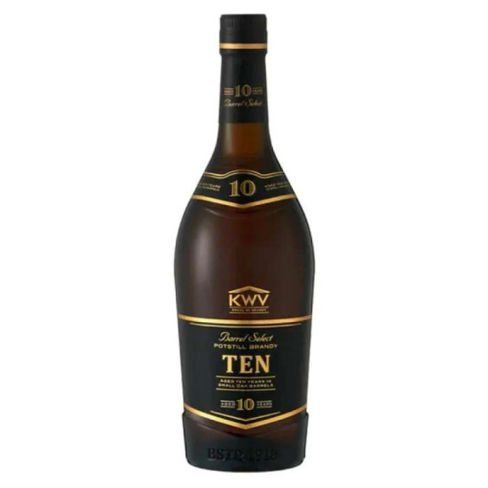 KWV 10 YEAR OLD BRANDY 75CL