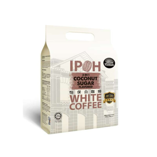 BLUE RIBBON 3IN1 COCONUT SUGAR WHITE COFFEE 40GM*1