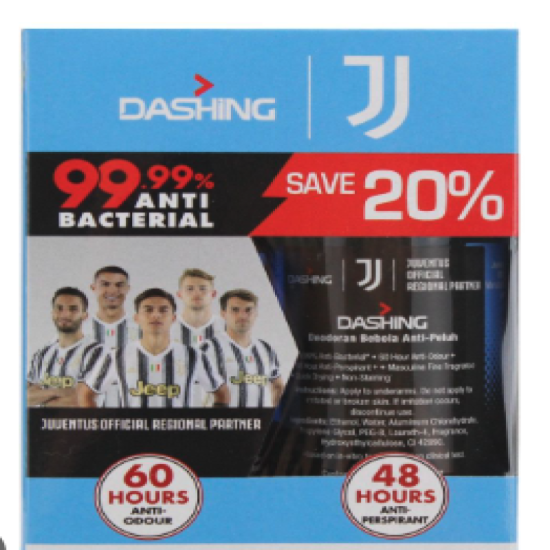 DASHING JUVE D.R/ON (T/P) HATTRICK 50ML*2