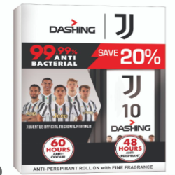DASHING JUVE D.R/ON (T/P) U/KICK 50ML*2