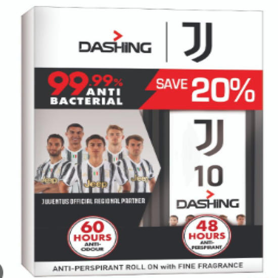 DASHING JUVE D.R/ON (T/P) U/KICK 50ML*2