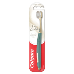 COLGATE TOOTHBRUSH EASY COMFORT FIT CHARCOAL 1'S COLGATE TOOTHBRUSH EASY COMFORT FIT CHARCOAL 1'S