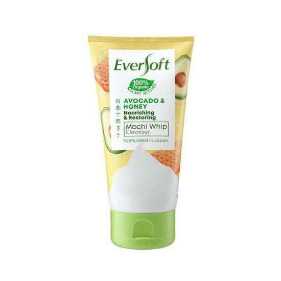 EVERSOFT FACE CLEANSER AVOCADO & HONEY 120G