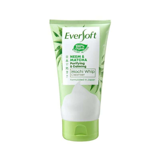 EVERSOFT FACE CLEANSER NEEM & MATCHA 120G