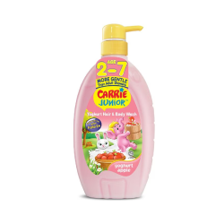 CARRIE JUNIOR HAIR BODY WASH YOGHURT APPLE 700G CARRIE JUNIOR HAIR BODY WASH YOGHURT APPLE 700G