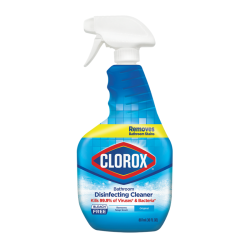 CLOROX DISINFECT BATHROOM CLEANER SPRAY 887ML CLOROX DISINFECT BATHROOM CLEANER SPRAY 887ML