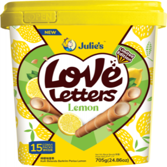 JULIE'S LOVE LETTER LEMON 705GM