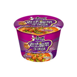 KANG SHI FU PICKLED VEGETABLES BEEF NOODLE 122GM KANG SHI FU PICKLED VEGETABLES BEEF NOODLE 122GM
