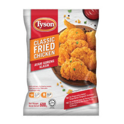 TYSON CLASSIC FRIED CHICKEN 500G TYSON CLASSIC FRIED CHICKEN 500G