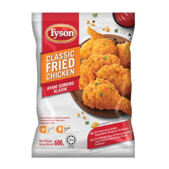 TYSON CLASSIC FRIED CHICKEN 500G