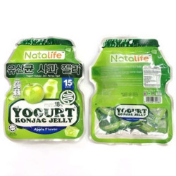 NATALIFE YOGURT KONJAC JELLY APPLE 300GM NATALIFE YOGURT KONJAC JELLY APPLE 300GM
