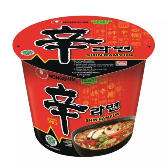 NONGSHIM SHIN RAMYUN (BOWL) 114GM