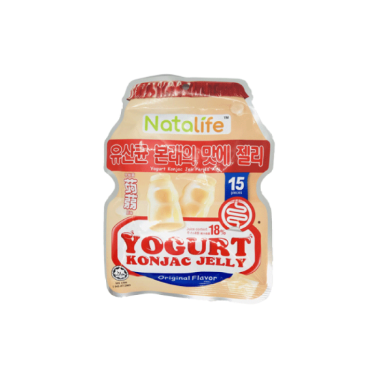 NATALIFE YOGURT KONJAC JELLY ORIGINAL 300GM