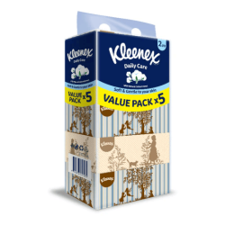 KLEENEX FACIAL TISSUE VINTAGE 2PLY 120s*5 KLEENEX FACIAL TISSUE VINTAGE 2PLY 120s*5