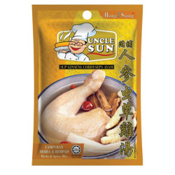 UNCLE SUN GINSENG CORDYCEPS CHICKEN SOUP 80GM  UNCLE SUN GINSENG CORDYCEPS CHICKEN SOUP 80GM