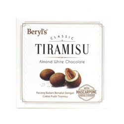 BERYL'S TIRAMISU ALMOND WHITE 65GM BERYL'S TIRAMISU ALMOND WHITE 65GM