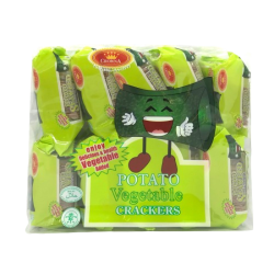 CROWNA CISSY CRACKER VEGETABLE 320GM CROWNA CISSY CRACKER VEGETABLE 320GM