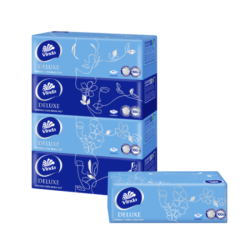 VINDA DELUXE 3 PLY FACIAL TISSUE 80'S*4