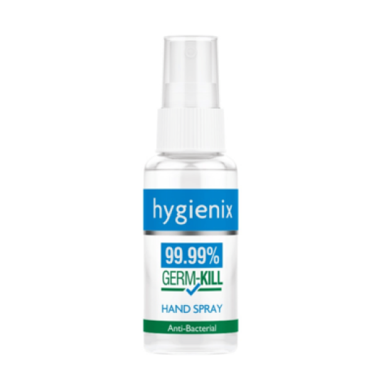 HYGIENIX ANTI BACTERIAL HAND SPRAY 50ML