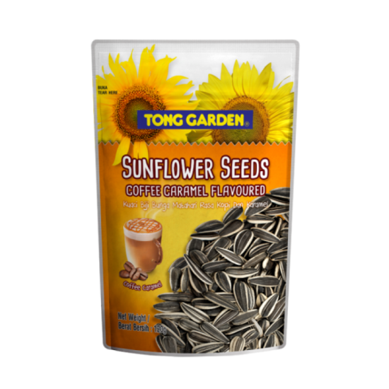 TONG GARDEN SUNFLOWER SEEDS COFFEE CARAMEL 120GM