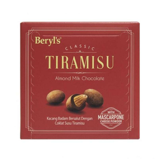 BERYL'S TIRAMISU ALMOND MILK 65GM