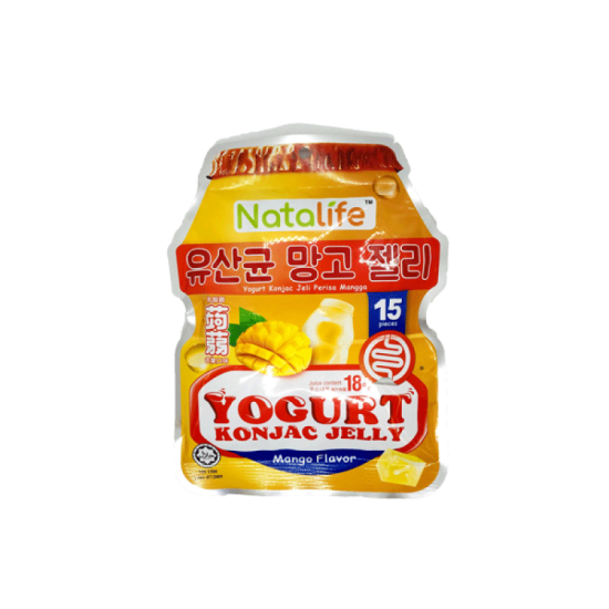 NATALIFE YOGURT KONJAC JELLY MANGO 300GM