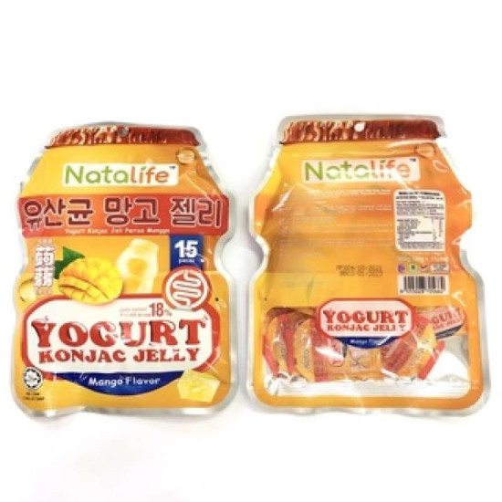 NATALIFE YOGURT KONJAC JELLY MANGO 300GM