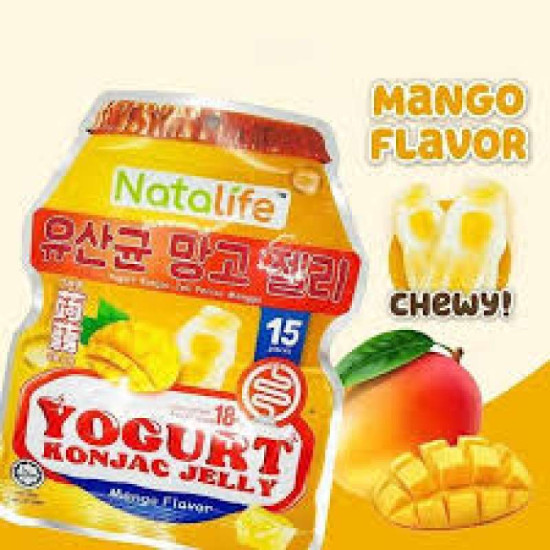 NATALIFE YOGURT KONJAC JELLY MANGO 300GM