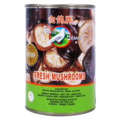 PEACE BRAND FRESH MUSHROOM 284GM PEACE BRAND FRESH MUSHROOM 284GM