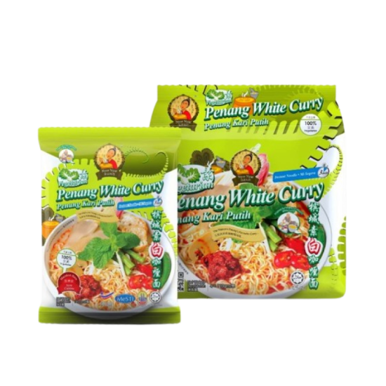 NYOR NYAR PENANG VEGETARIAN WHITE CURRY MEE 110GM*4