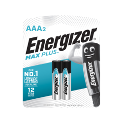 ENERGIZER MAX PLUS AAA BATTERY 2PCS - EP92BP2