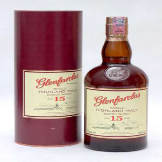 GLENFARCLAS 15 YEAR OLD / GIFT PACK 70CL