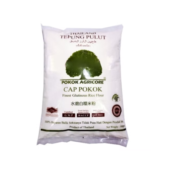 CAP POKOK TEPUNG PULUT 500G