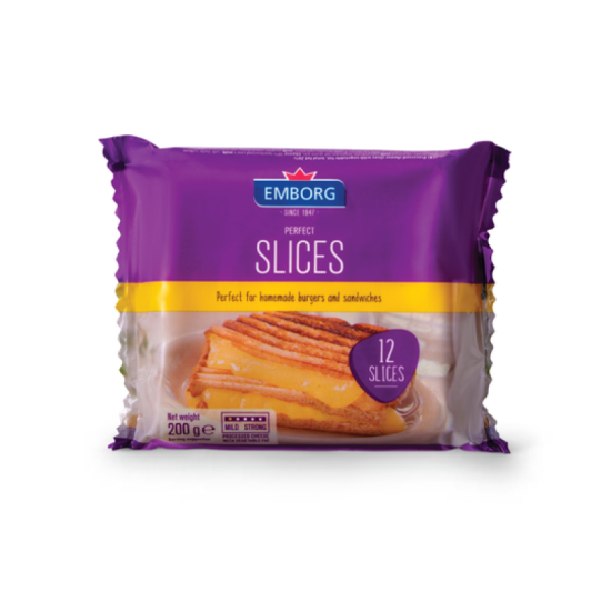 EMBORG PERFECT SLICES CHEESE 200G