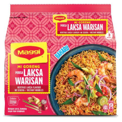 MAGGI MI GORENG LAKSA WARISAN 78G*5 MAGGI MI GORENG LAKSA WARISAN 78G*5