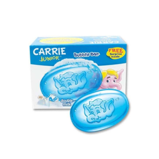 CARRIE JUNIOR BUBBLY BAR DOUBLE MILK 100G