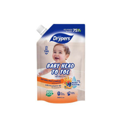 DRYPERS BABY HEAD TO TOE FRUIT 450ML DRYPERS BABY HEAD TO TOE FRUIT 450ML