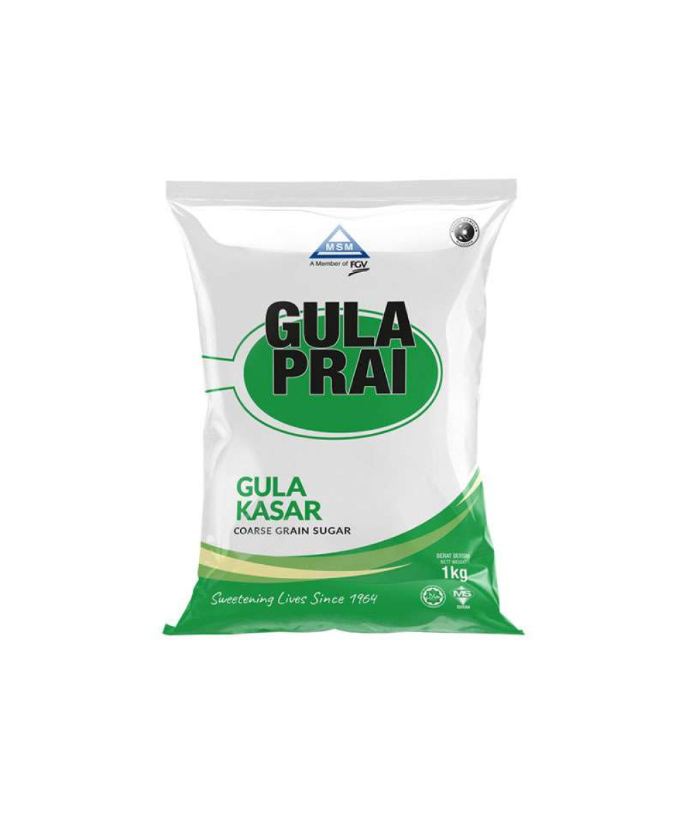PRAI COARSE SUGAR 1KG *24